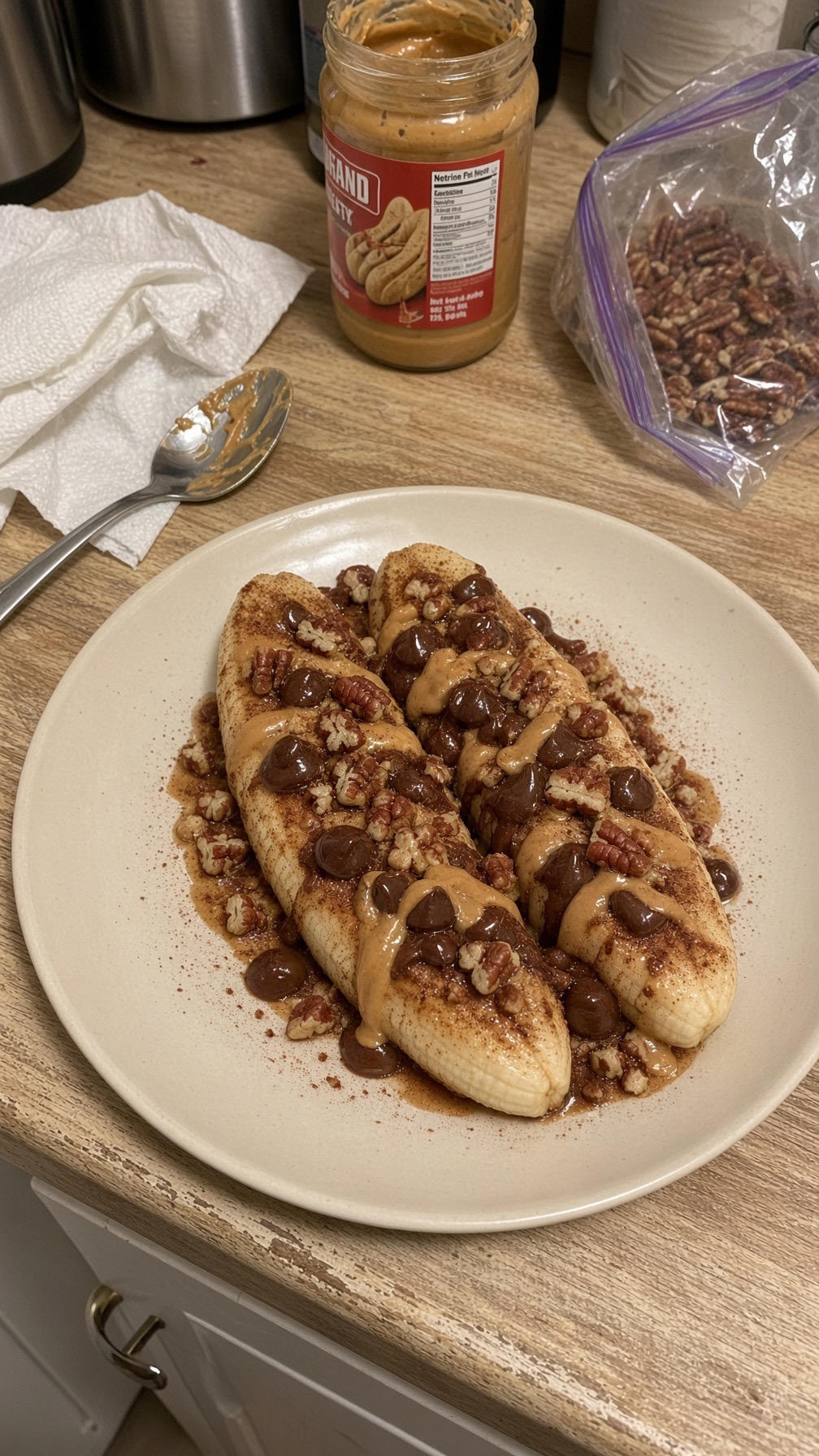 Customer's Cinnamon pecan PB banana